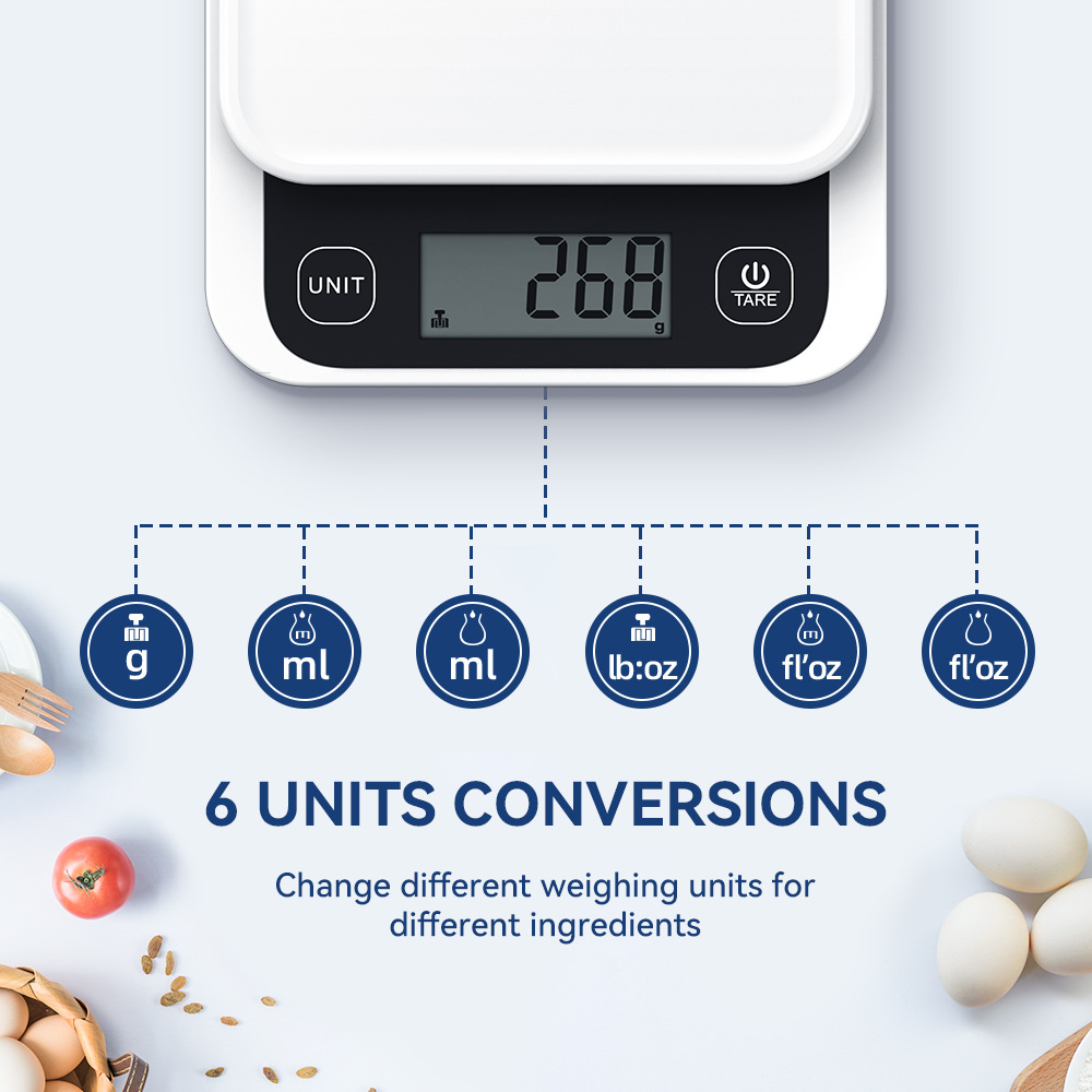 Smart Bluetooth Kitchen Nutrition Scale
