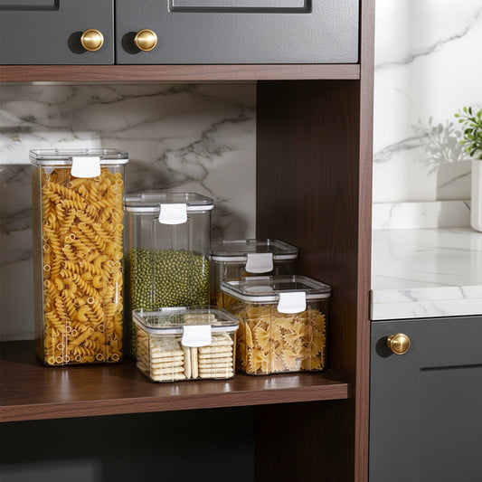 Airtight Stackable Storage Jars