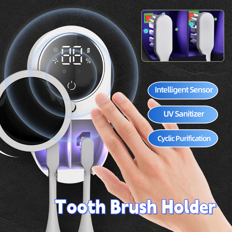 UV Toothbrush Sanitizer with Smart Sensor