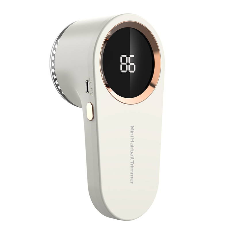 Rechargeable Fabric Shaver & Lint Remover — LED Display