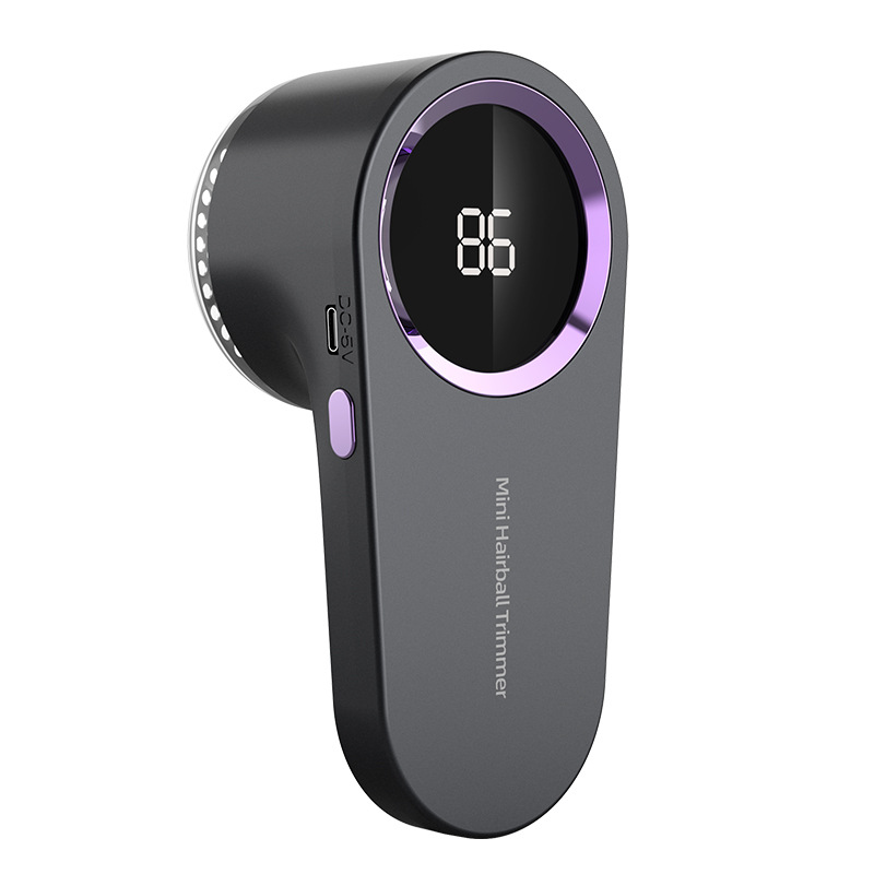 Rechargeable Fabric Shaver & Lint Remover — LED Display
