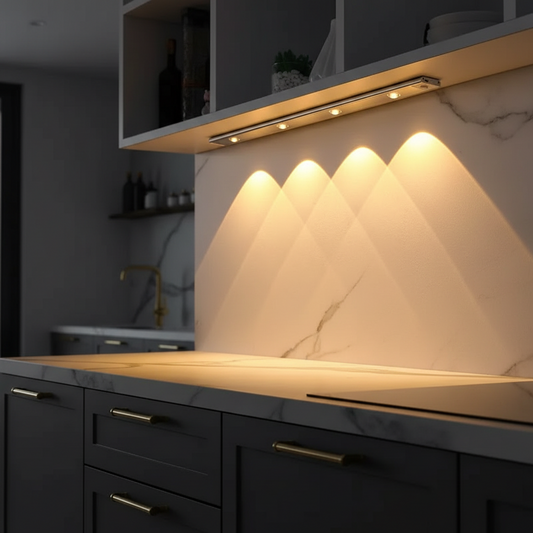 Wireless Motion Sensor LED Under Cabinet Lights – 2 Pack